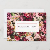 Romantisches Chrysanthemum auf Gossamer Pink (Vorderseite)