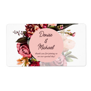 Romantisches Chrysanthemum auf Gossamer Pink