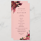 Romantisches Chrysanthemum auf Gossamer Pink Programm (Vorne/Hinten)