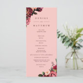 Romantisches Chrysanthemum auf Gossamer Pink Programm (Stehend Vorderseite)