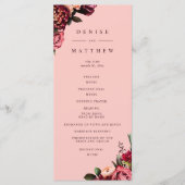 Romantisches Chrysanthemum auf Gossamer Pink Programm (Vorderseite)