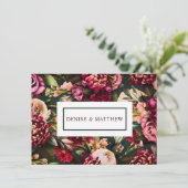 Romantisches Chrysanthemum auf Smarald (Stehend Vorderseite)