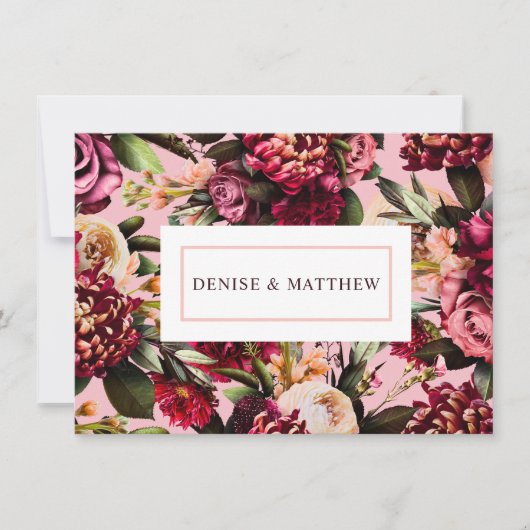 Romantisches Chrysanthemum über Almond Blossom (Vorderseite)