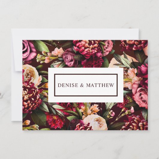 Romantisches Chrysanthemum zu Wein (Vorderseite)