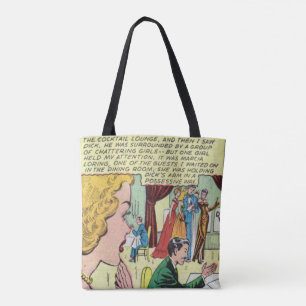 Romantisches Comic der 50er Jahre   Bestes Vintage Tasche