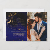 Romantisches Couple-Foto Einladung (Vorderseite)