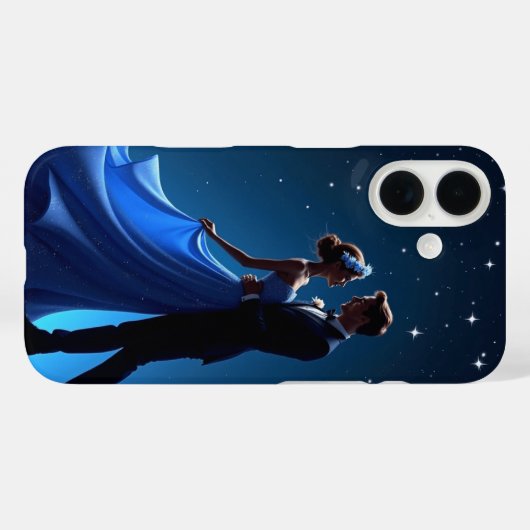 Romantisches Couple Phone Case Design (Rückseite (Horizontal))
