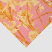 Romantisches Daffodil Seidenpapier (Detail)
