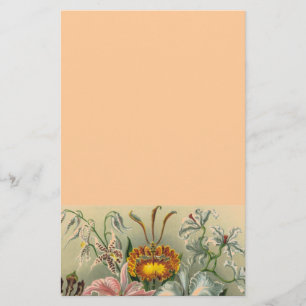 romantisches Date Blüten RSVP farbenfroh chic Briefpapier