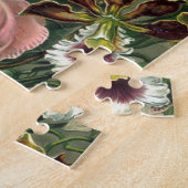 romantisches Datum blüht uAwg bunter Chic Puzzle (Seite)