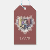 Romantisches Datum Geschenkanhänger (Vorderseite)