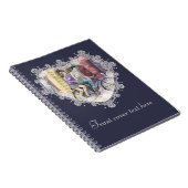 Romantisches Datum Notizblock (Rechte Seite)