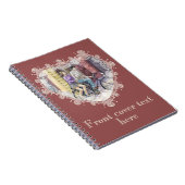 Romantisches Datum Notizblock (Rechte Seite)