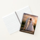 Romantisches Dream Horse Spirale Notebook Notizblock (Innenseite)