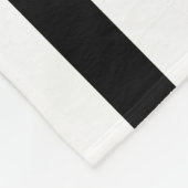 Romantisches "Du bist mein" Herzschlag-Design Flee Fleecedecke (Ecke)
