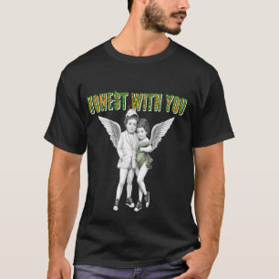 Romantisches Engel-Paar-Design T-Shirt