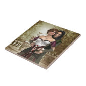 Romantisches Fantasy Couple Fliese (Seite)