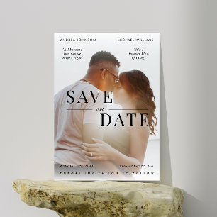 Romantisches Filmplakat 2 Zitate Foto Hochzeit Save The Date