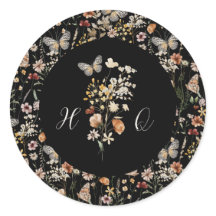 Romantisches florales Hochzeitseinladungs-Umschlag