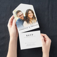 Romantisches Foto Elegantes Gradienten UAWG Weddin