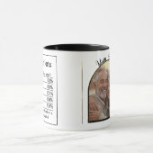 Romantisches Foto & Liebe - Valentinstag Tasse (Zentrum)