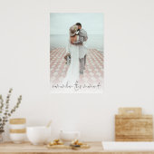 Romantisches Foto Poster (Küche)