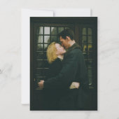 Romantisches Foto "Rose Garden" Hochzeit Save The Date (Rückseite)