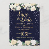 Romantisches Foto Save the Date (Vorderseite)