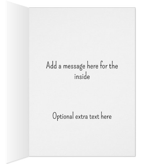 Romantisches Foto & Text zum Hochzeitstag (Innen (Rechts))