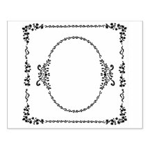 Romantisches Frame Oval