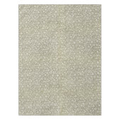 Romantisches Französisch Vintag Beige Blumenmuster Tischdecke (Vorderseite)