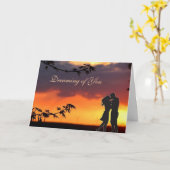 Romantisches Fräulein You Card Karte (Gelbe Blume)