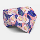 Romantisches Friedenslippenmuster Krawatte (Gerollt)