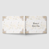 Romantisches Gästebuch für Rosen (Voll)