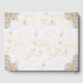 Romantisches Gästebuch für Rosen (Rückseite)