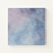 Romantisches Gästebuch für Wasserfarben Notizblock (Rückseite)