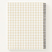 Romantisches Gästebuch mit delikater Briefmarke & Notizblock (Rückseite)