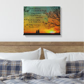 Romantisches Gedicht - Rubaiyat von Omar Khayam Leinwanddruck (Insitu (Schlafzimmer))