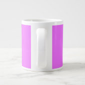 Romantisches Gedicht über ewig Jumbo-Tasse (Rückseite)