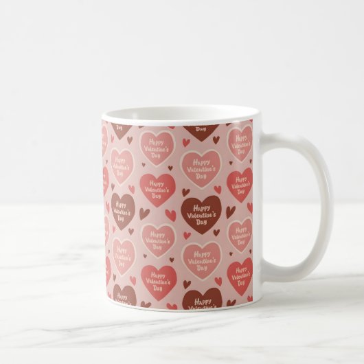 Romantisches Geschenk für den Valentinstag Kaffeetasse (Rechts)