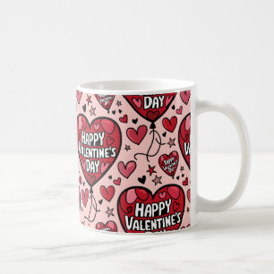 Romantisches Geschenk für den Valentinstag Kaffeetasse