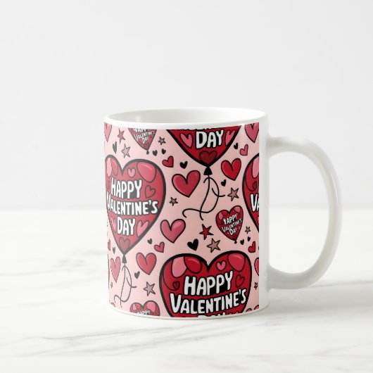 Romantisches Geschenk für den Valentinstag Kaffeetasse (Rechts)