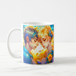 Romantisches Geschenk für Paare   Personalisierte  Kaffeetasse