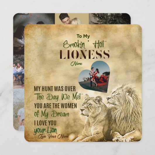 Romantisches Geschenk für sie, Geschenk für Ehefra (Vorne/Hinten)