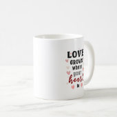 Romantisches Geschenk für sie oder Ihm Kaffeetasse (VorderseiteRechts)