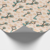 Romantisches Geschenkpapier für Valentins | 2 (Ecke)