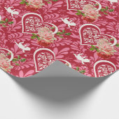 Romantisches Geschenkpapier für Valentins | 3 (Ecke)