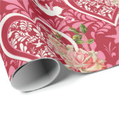 Romantisches Geschenkpapier für Valentins | 3 (Rolleneckpunkt)