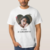 Romantisches GeschenkT-Shirt - I LIEBE MEIN FREUND T-Shirt (Vorderseite)