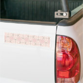 Romantisches Geschirr in Rosa Autoaufkleber (Auf Lkw)